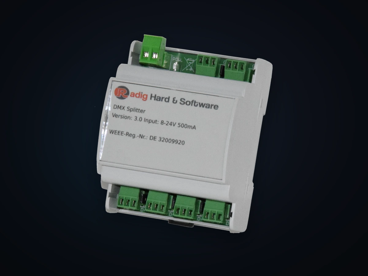 4-Kanal DMX Splitter